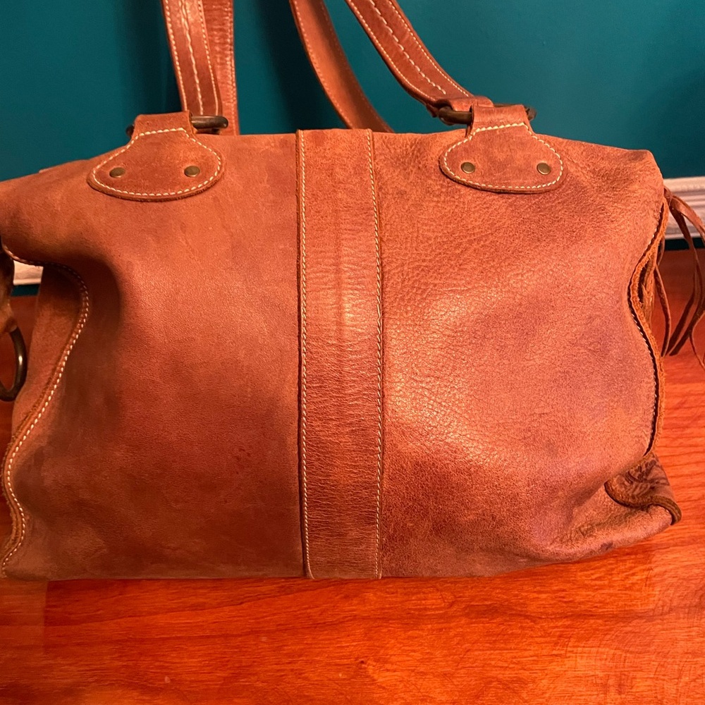 Roots Canada vintage leather bag. - Picture 2 of 15
